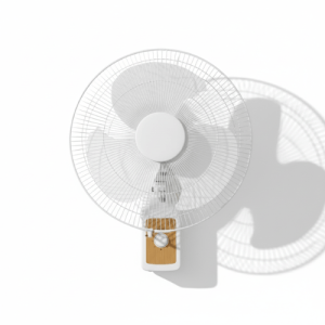 Wall fan installation