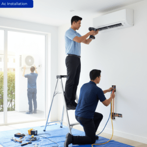 Split AC installation