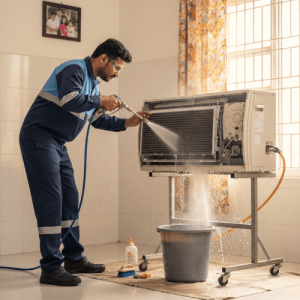 Jet AC service window