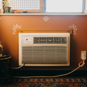 Window AC installation with Cutting