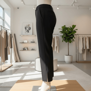 Half lining pant stitching with smooth inner finish and perfect fit